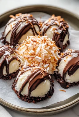 Coconut Dome with Chocolate Spread