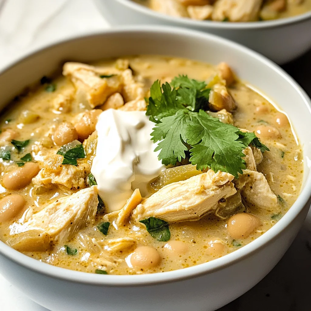 Creamy White Chicken Chili Recipe