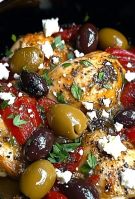 Crockpot Greek Chicken