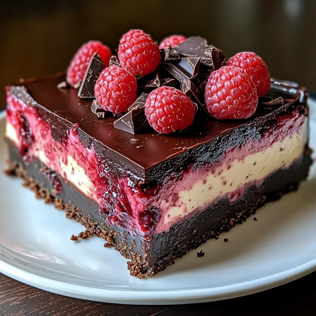 Dark Chocolate Raspberry Cheesecake: Indulge in a Decadent Dessert Delight