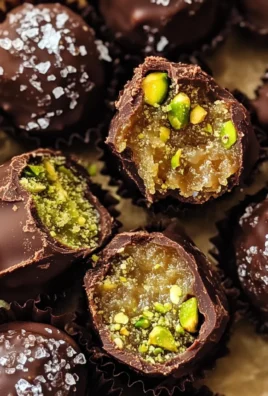 Dubai Chocolate Bonbons with Sea Salt