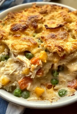 Easy Chicken Cobbler Dinner Casserole