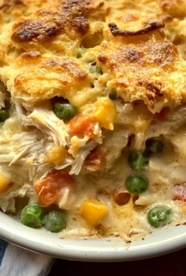 Easy Chicken Cobbler Dinner Casserole