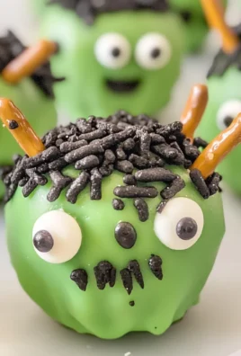 Frankenstein Oreo Balls
