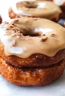 Gluten and Dairy Free Pumpkin Donuts with Maple Glaze