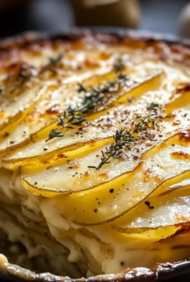 Gratins de Pomme de Terre Croustillants et Fondants