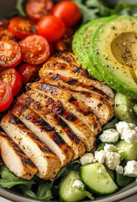 Grilled Chicken & Avocado Power Salad