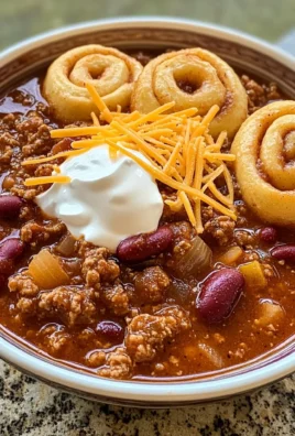 Hillbilly Chili and Cinnamon Rolls