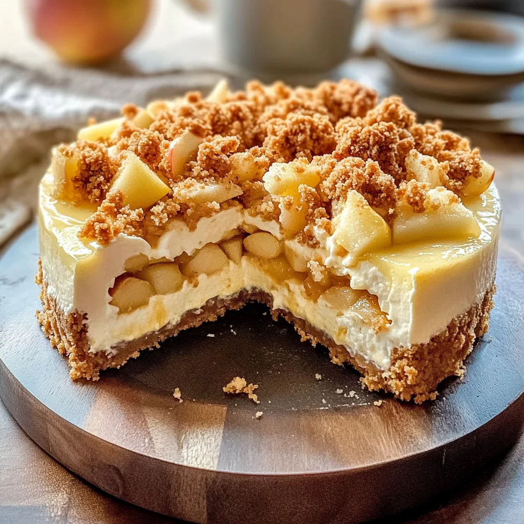 Irresistible Apple Crumble Cheesecake Recipe You’ll Crave Again