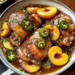 Jalapeno Peach Chicken