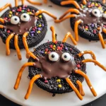 Oreo Spider Halloween Cookies