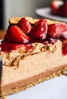 Peanut Butter & Jelly Cheesecake