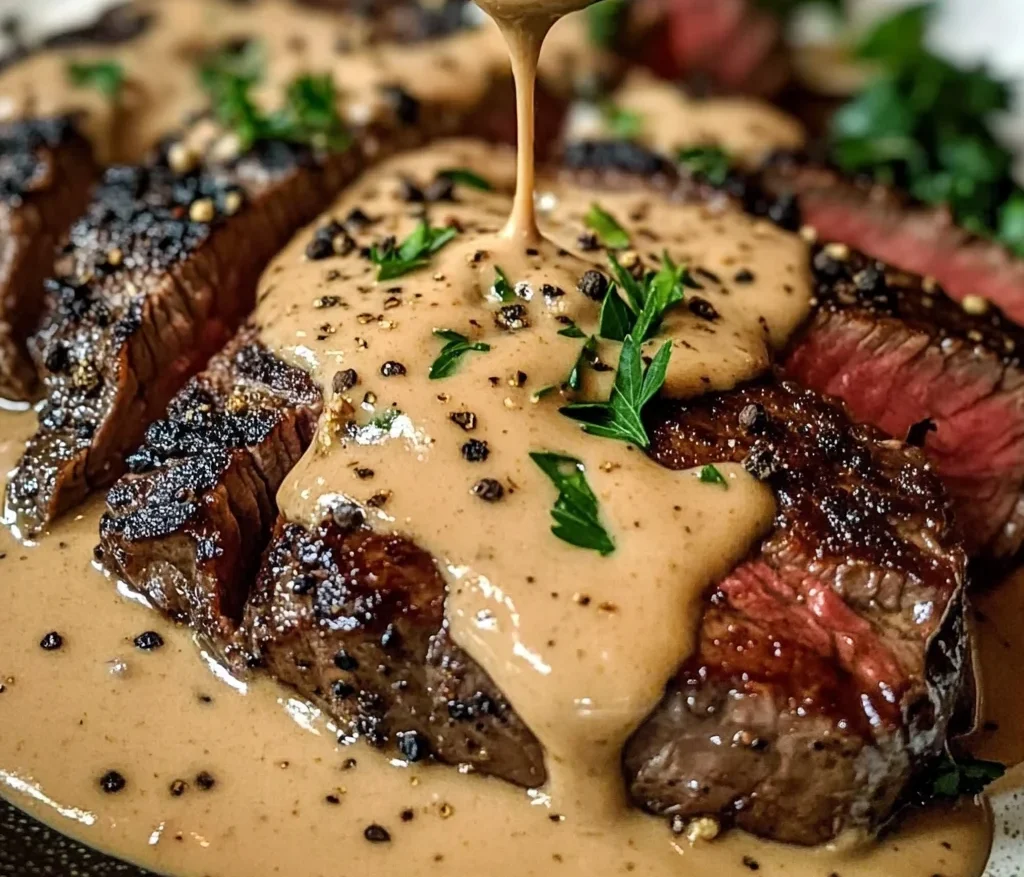 Peppercorn Sauce Recipe for Steak, Chicken, or Pasta