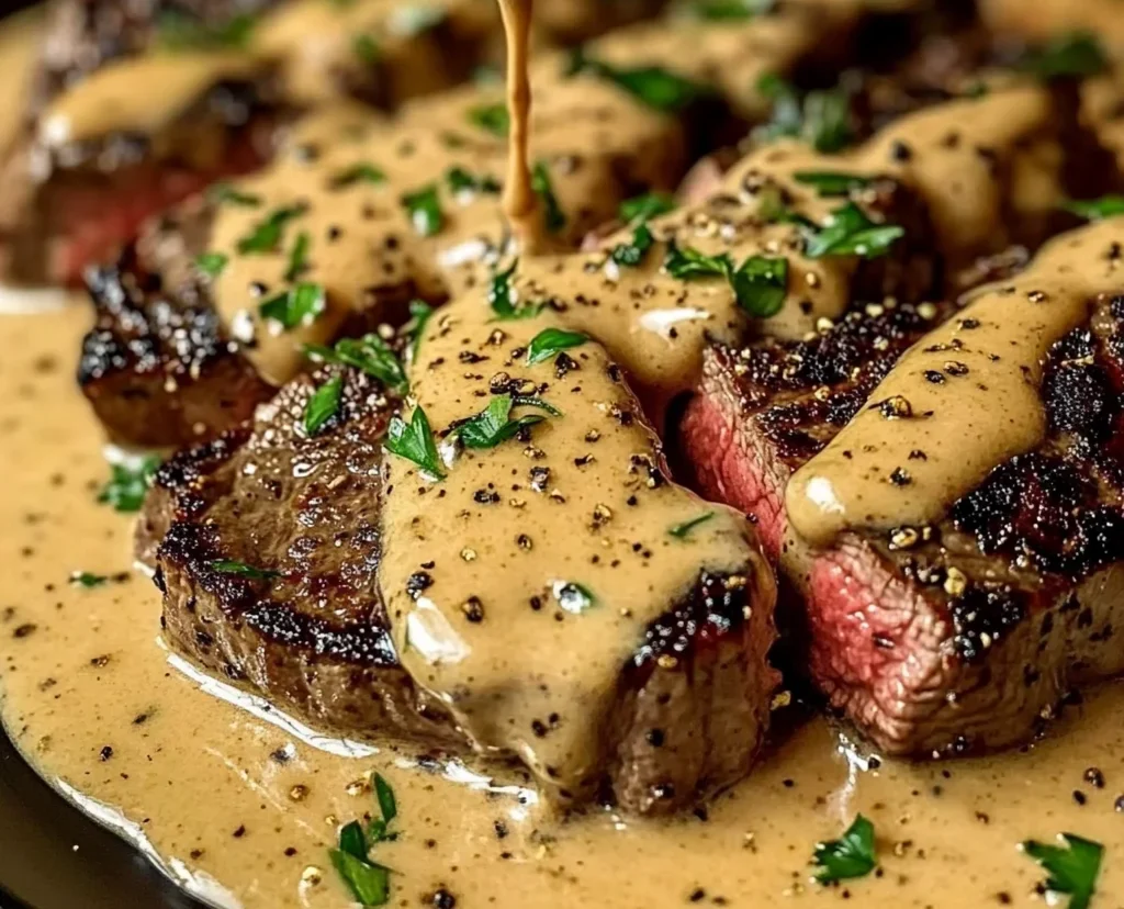 Peppercorn Sauce Recipe for Steak, Chicken, or Pasta