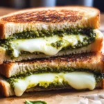 Pesto Mozzarella Grilled Cheese Recipe