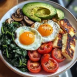 Protein-Packed Veggie Breakfast Plate