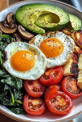 Protein-Packed Veggie Breakfast Plate