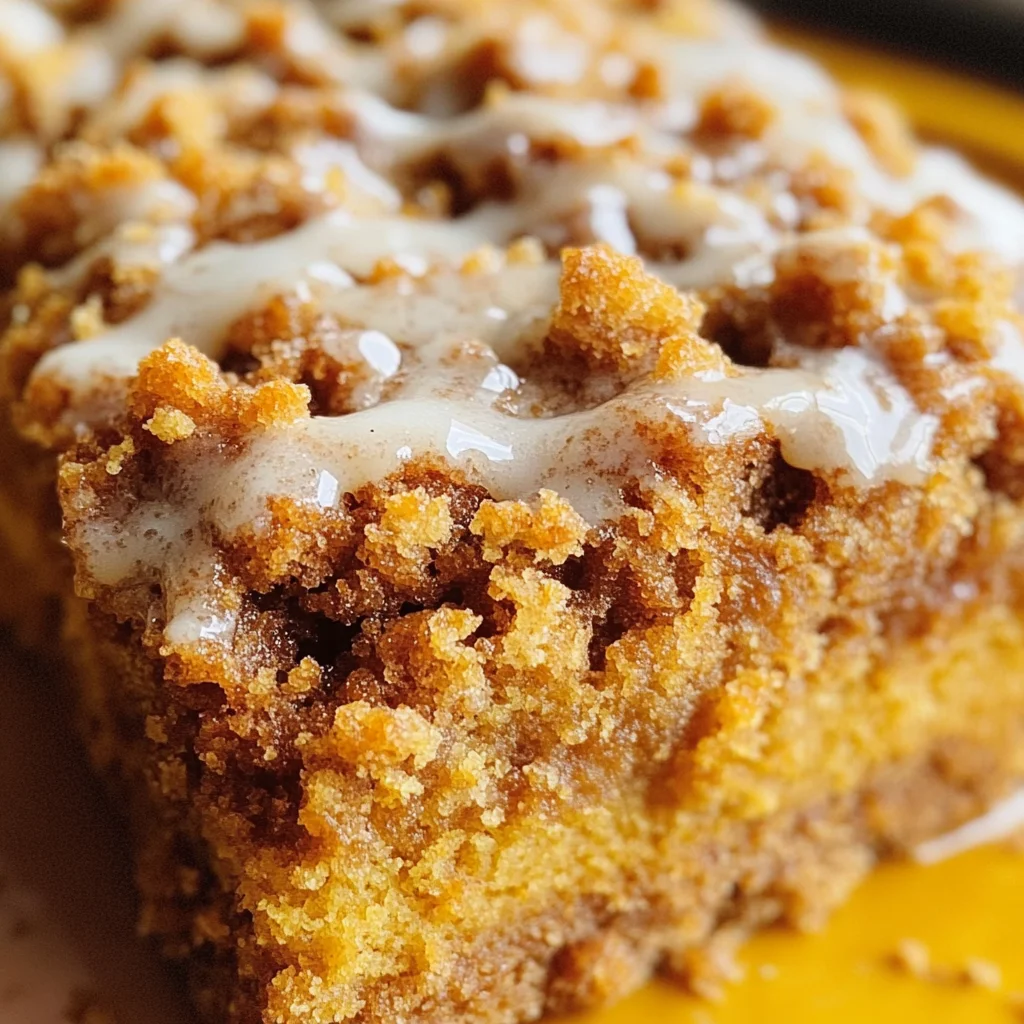 Pumpkin Coffee Cake