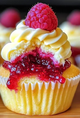 Raspberry Lemon Heaven Cupcakes