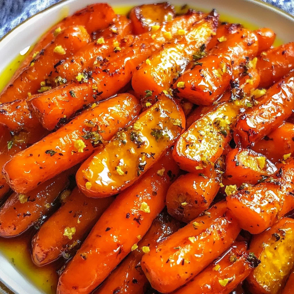 Roasted Carrots (With Hot Honey Glaze)