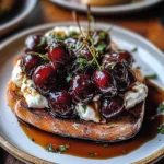 Roasted Cherry & Burrata Dream Toast