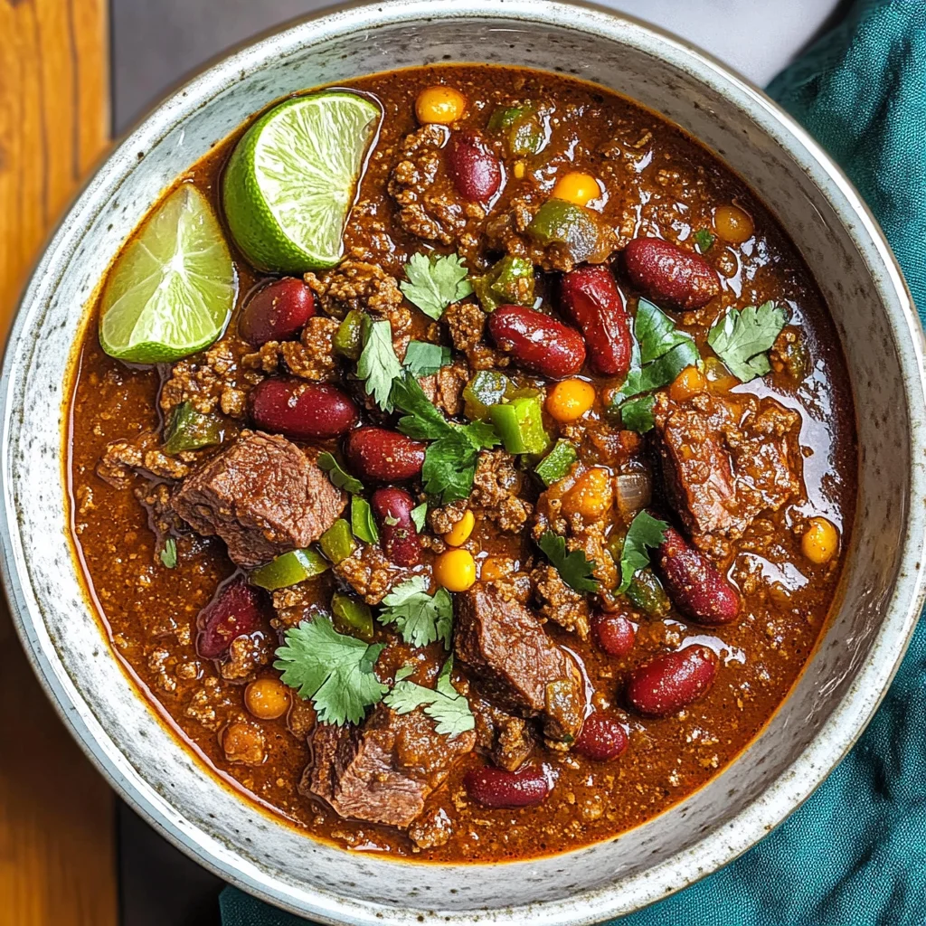 Short Rib and Chorizo Chili Recipe