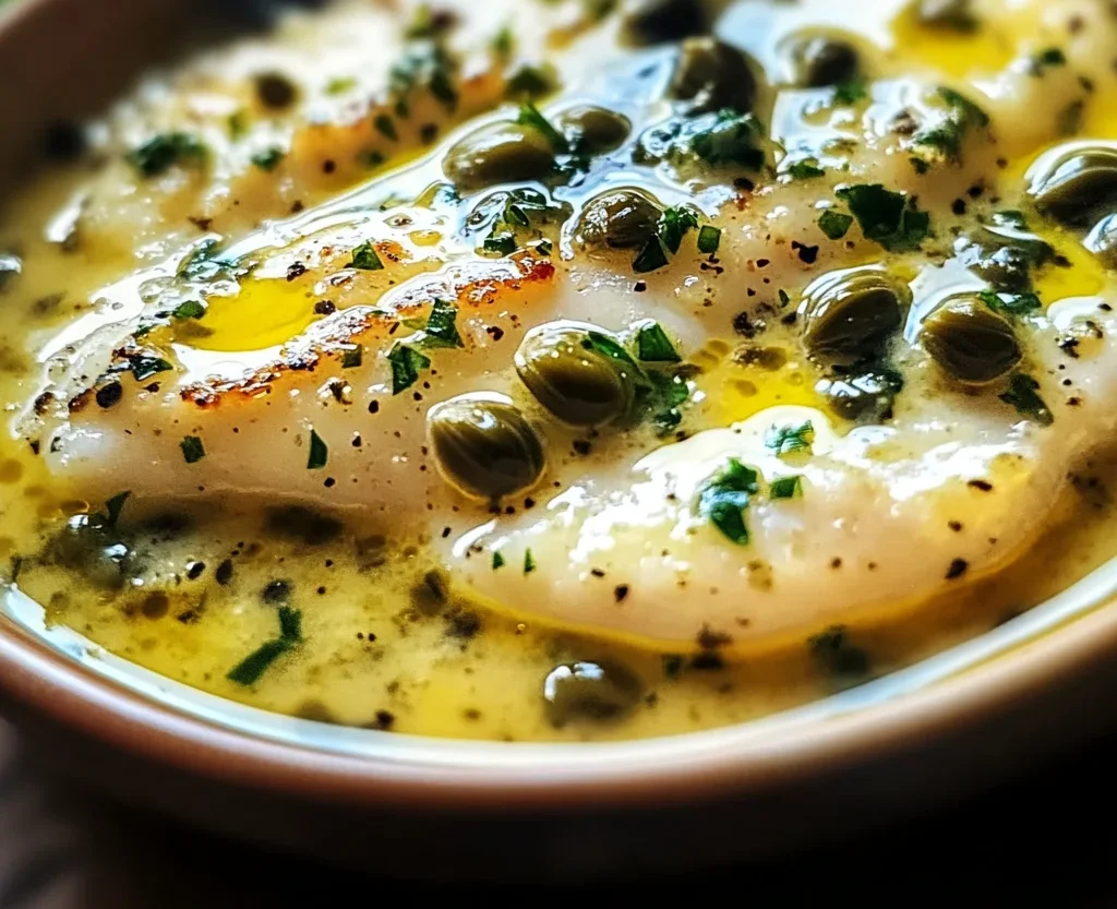 Simple Lemon Caper Sauce