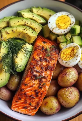 Spiced Salmon & Dill Potato Power Bowl