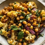 Spicy Roasted Cauliflower Salad