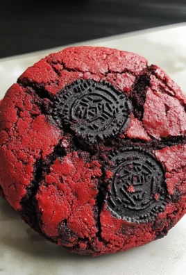 Stranger Things Red Velvet Cookies