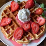 Strawberry Waffles Recipe