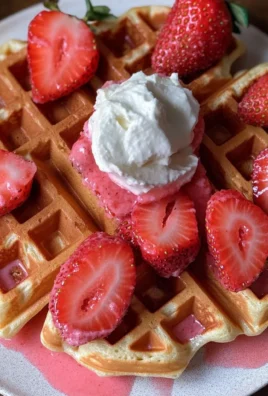 Strawberry Waffles Recipe