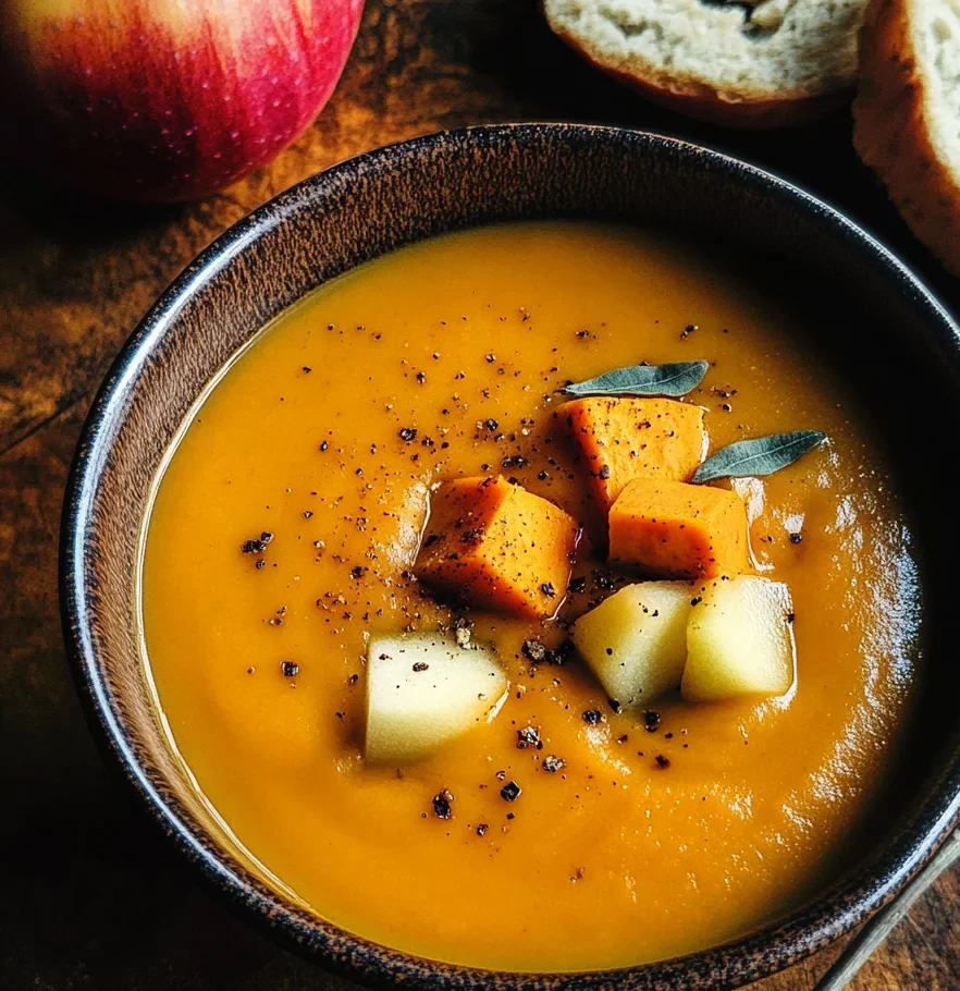 Sweet Potato and Apple Soup