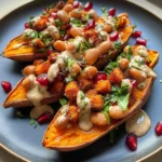 Sweet Potato with Butter Beans Crunch