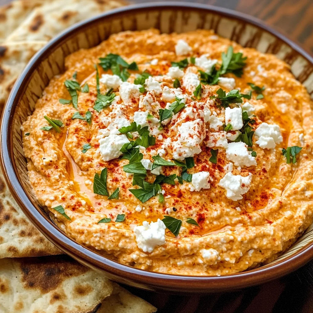 Tirokafteri (Greek Spicy Feta Dip)