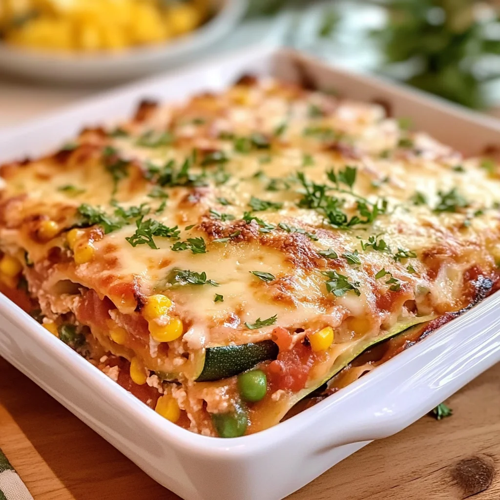 Veggie Mexican Lasagna