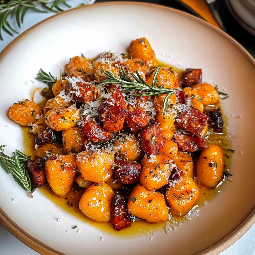 5 Ingredient Sweet Potato Gnocchi