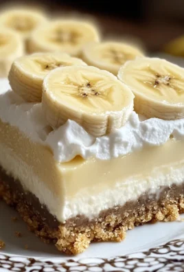 Banana Cream Cheesecake Bars