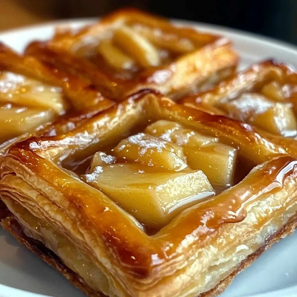 Caramel Apple Puff Pastry: A Sweet, Flaky Delight That Warms the Heart