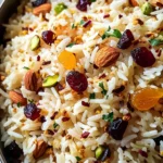 One Pot Simple Moroccan Saffron Rice Pilaf