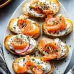 Smoked Salmon Crostini