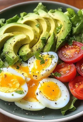 Soft-Boiled Eggs with Avocado, Cheddar & Fresh Veggies