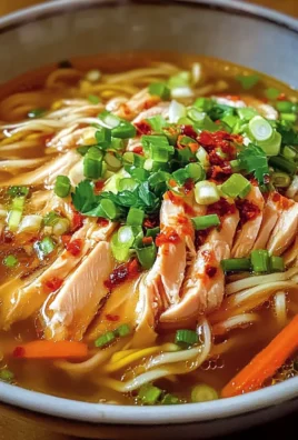 Aromatic Ginger Garlic Chicken Noodle Soup - Alrightwithme