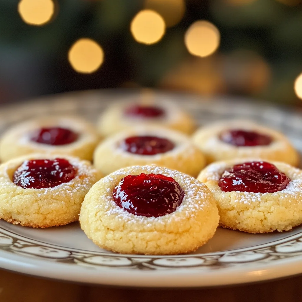 Best Christmas Thumbprint Cookies Recipe