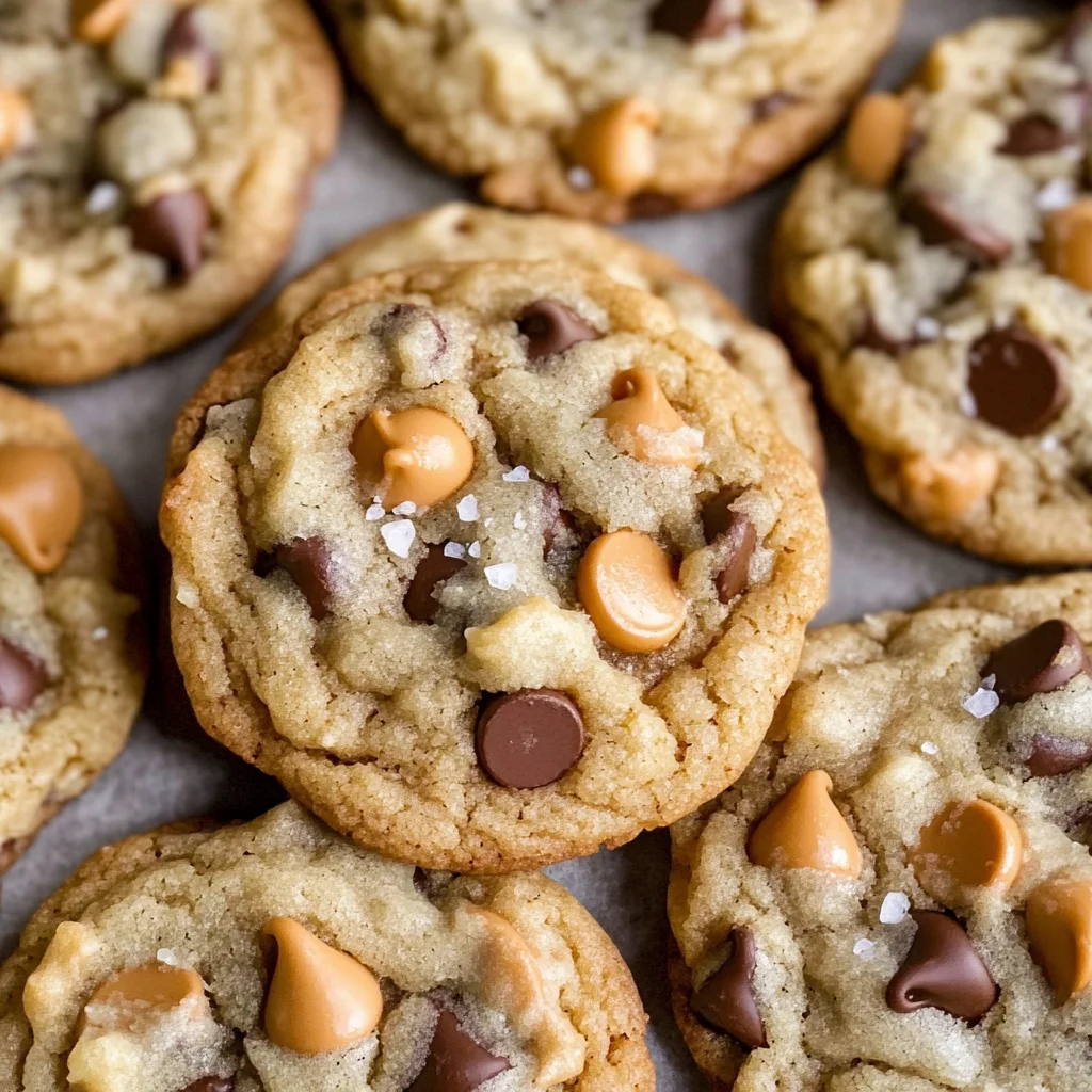 Best Ever Butterscotch Chocolate Chip Cookies (with Sea Salt)