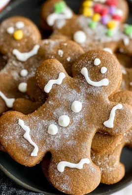 Chewy Gingerbread Man Cookies