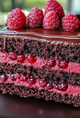 Chocolate Raspberry Cake