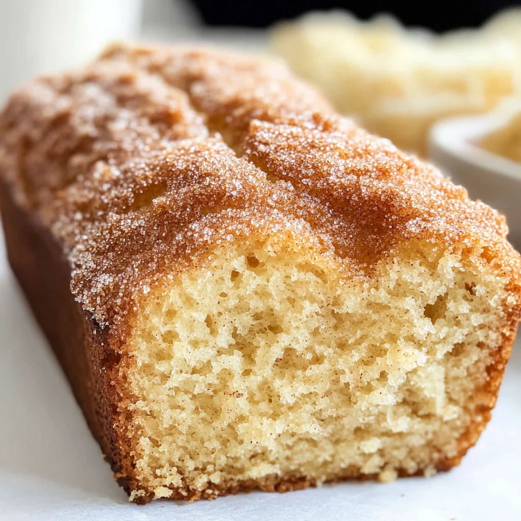Cinnamon Sugar Donut Bread