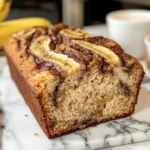 Cinnamon Swirled Banana Bread