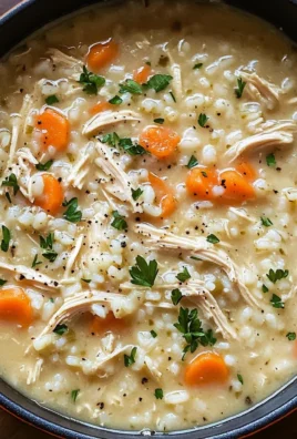 Crack Chicken and Rice Soup